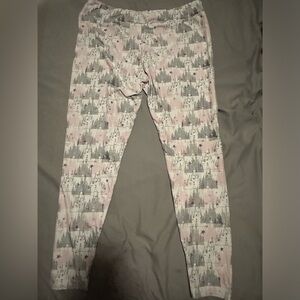 Disney Parks castle leggings Size XL